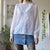 Frilly blouse