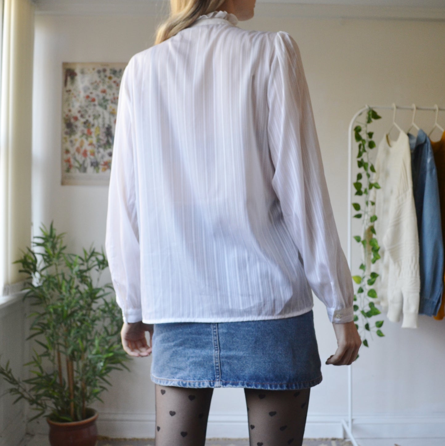 Frilly blouse