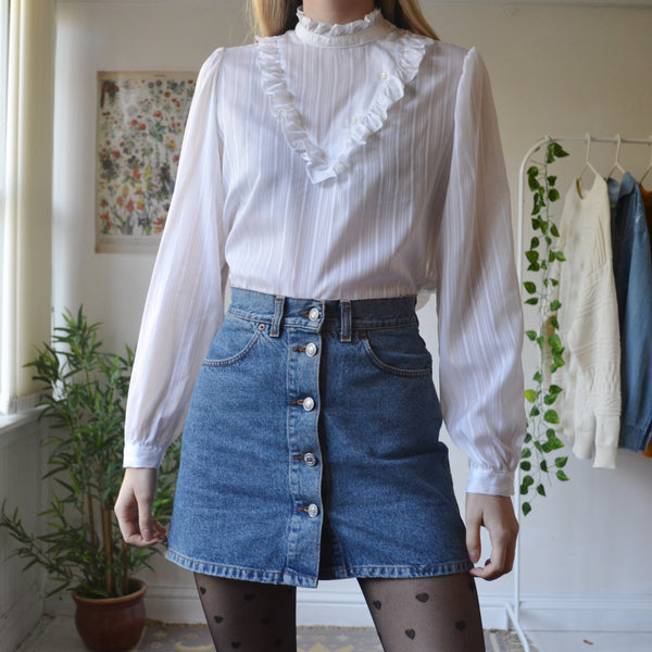 Frilly blouse
