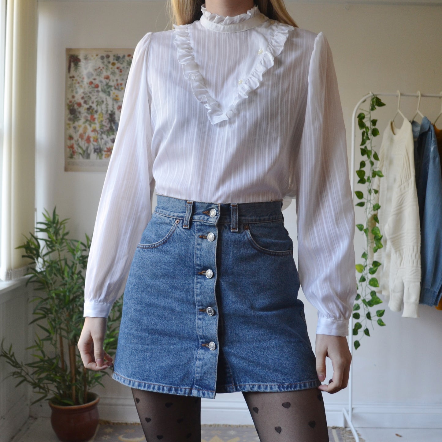 Frilly blouse