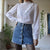 Frilly blouse