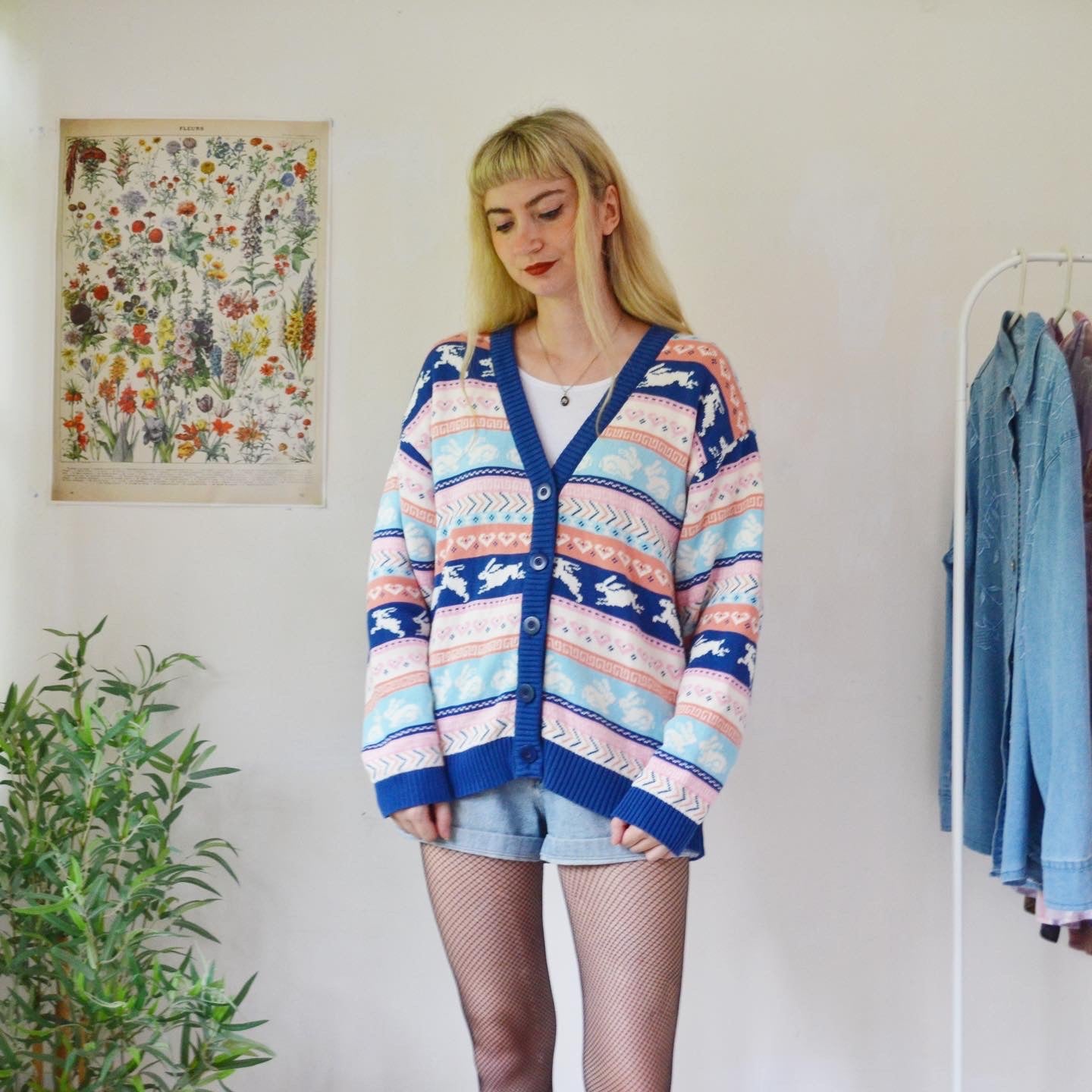 Happy Bunny Cardigan