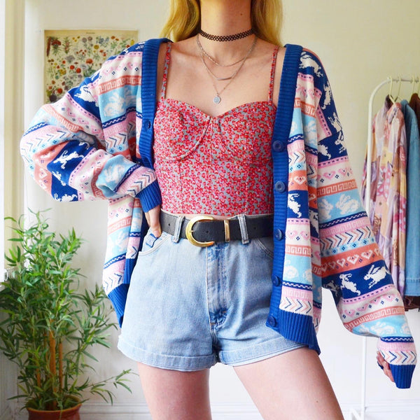 Happy Bunny Cardigan