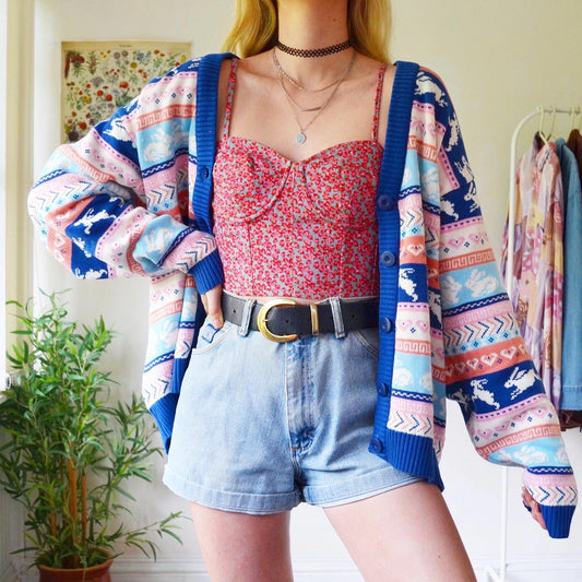 Happy Bunny Cardigan
