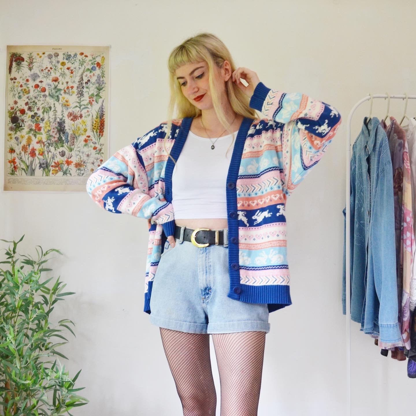 Happy Bunny Cardigan