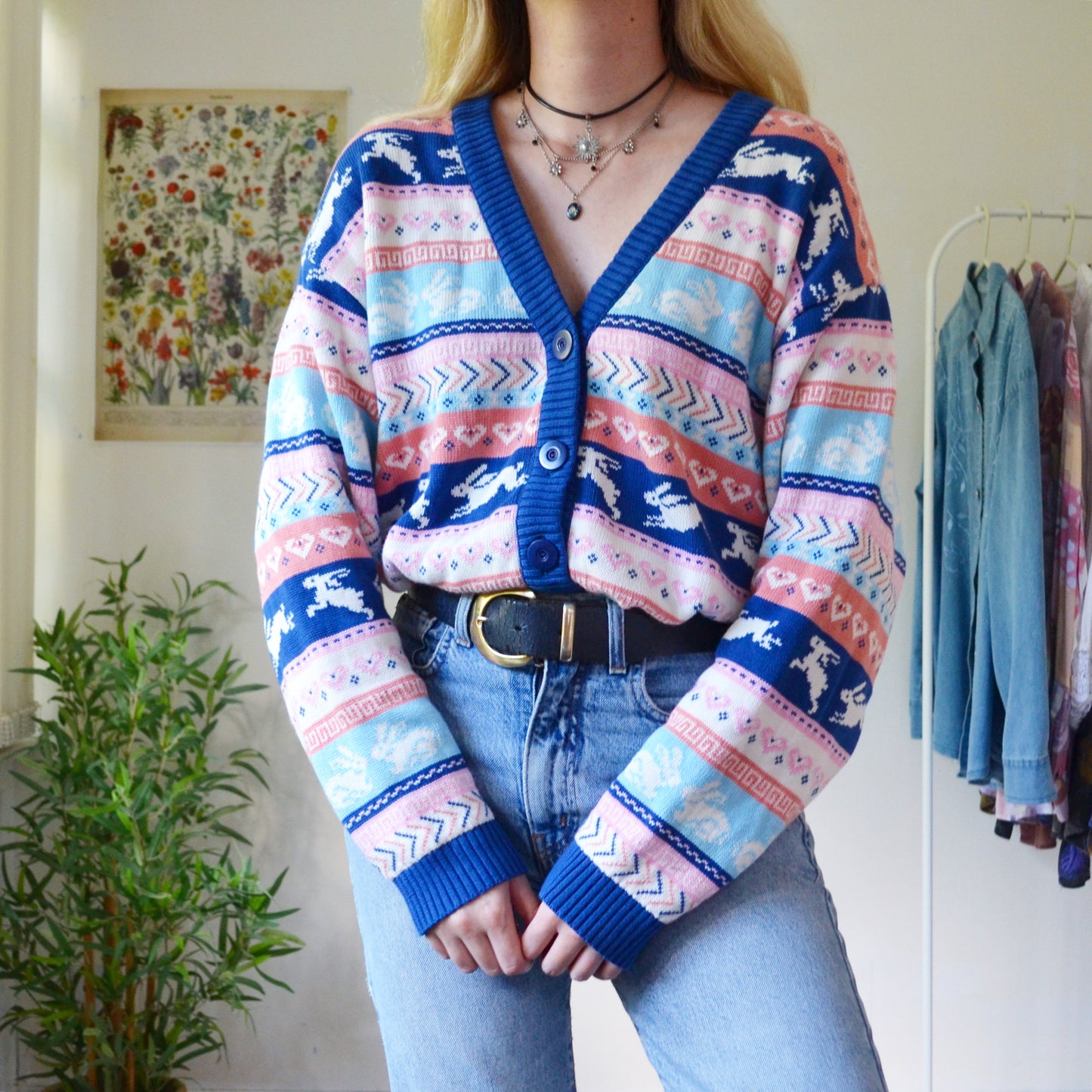 Happy Bunny Cardigan
