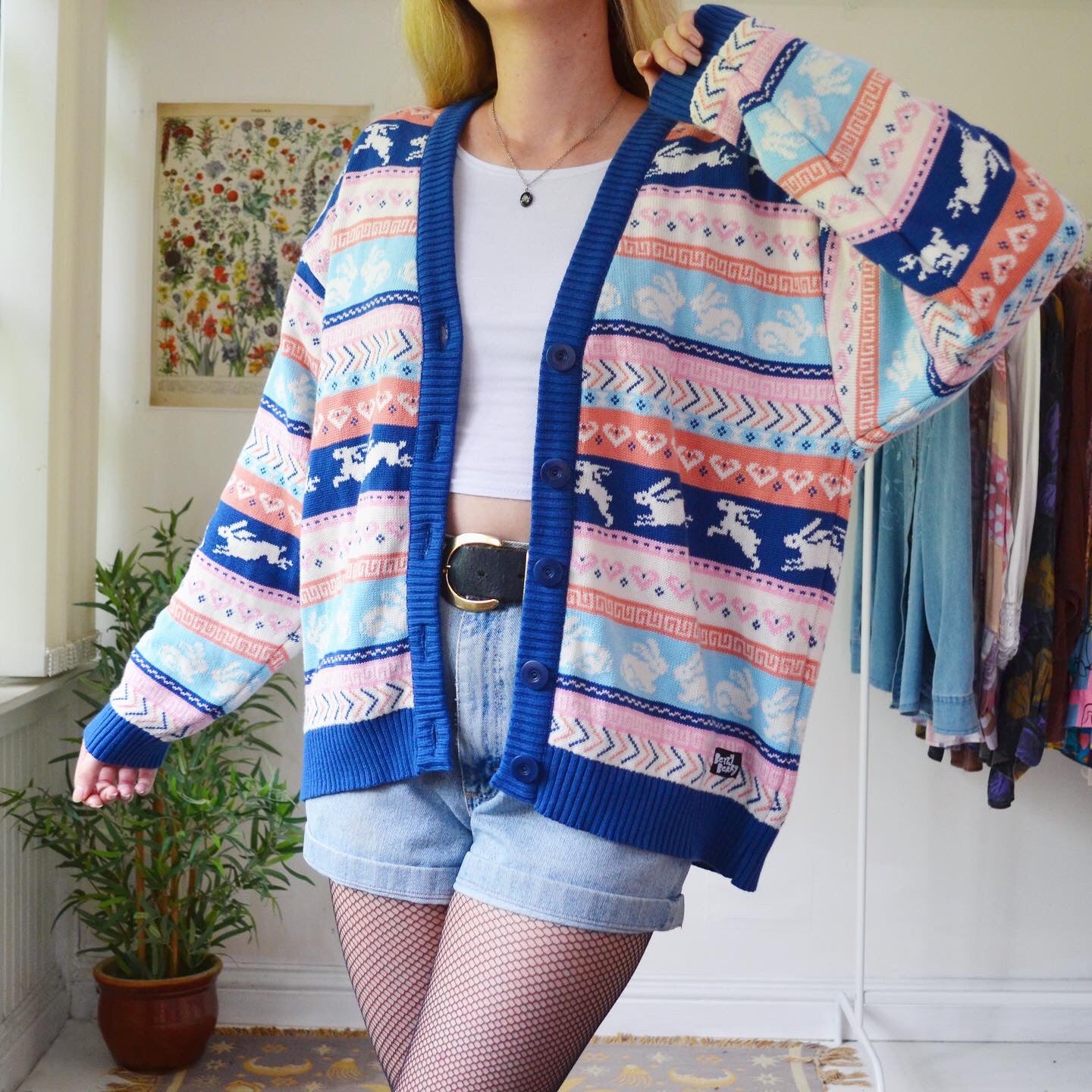 Happy Bunny Cardigan